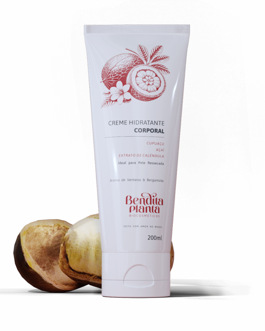 Hidratante Corporal - Cupuaçu + Açaí + Extrato de Calêndula 200ml